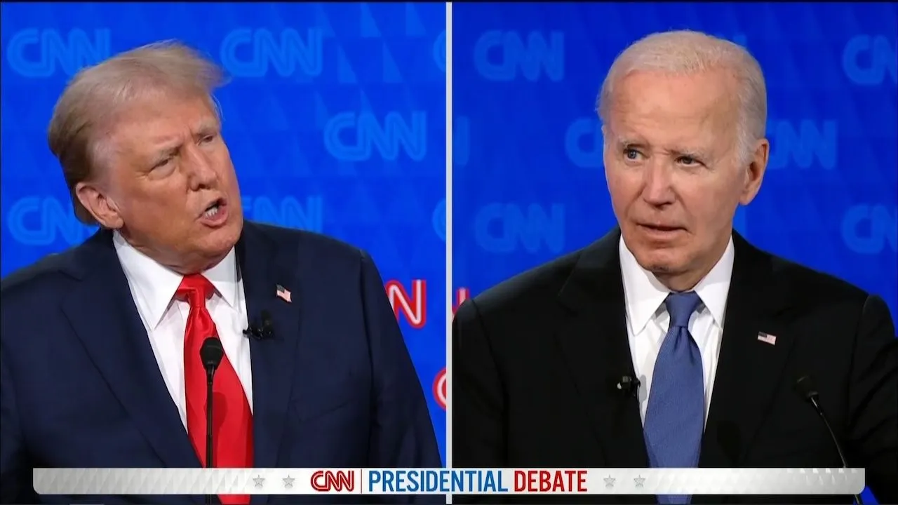 joe biden donald trump debat cnn