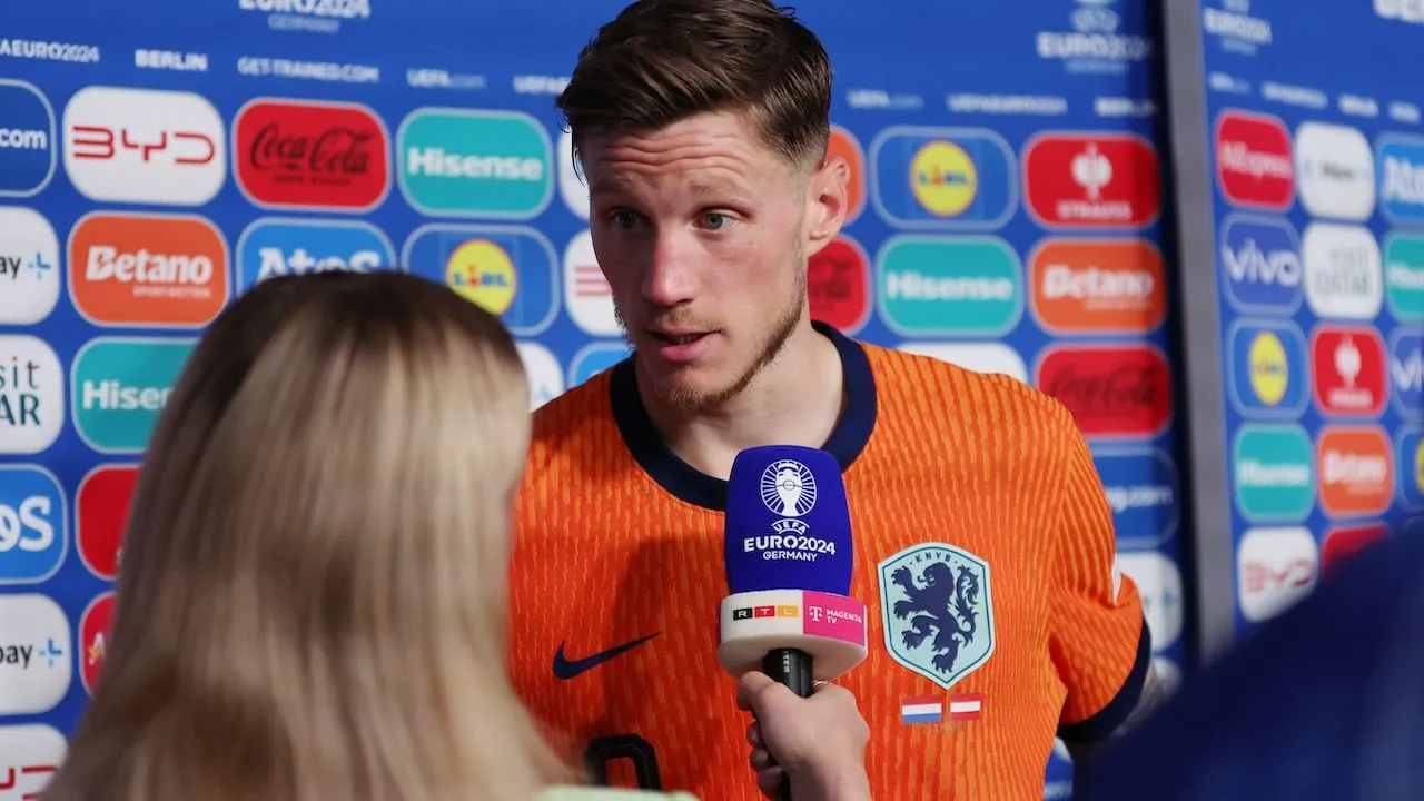 'Wout Weghorst vertoont agressief gedrag'
