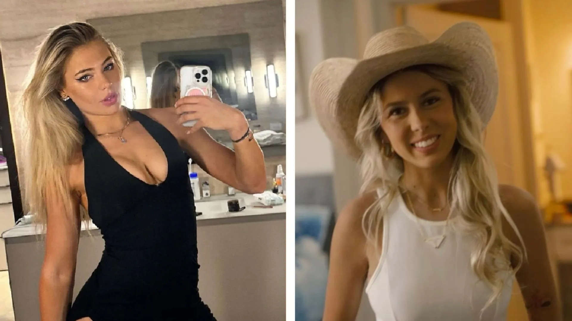 Jutta Leerdam moet toekijken hoe Jake Paul flirt met 'Hawk Tuah meisje'