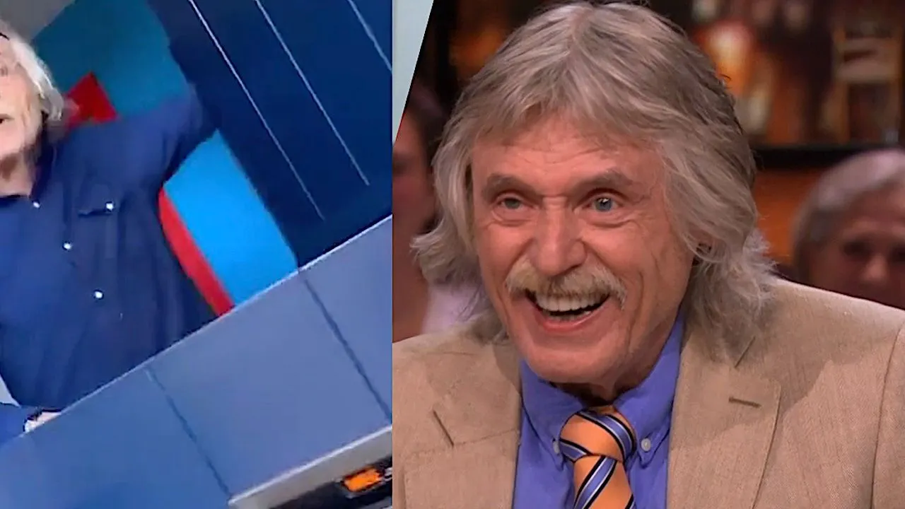 Boze man zoekt Johan Derksen thuis op na uitspraak over woonwagenkamp