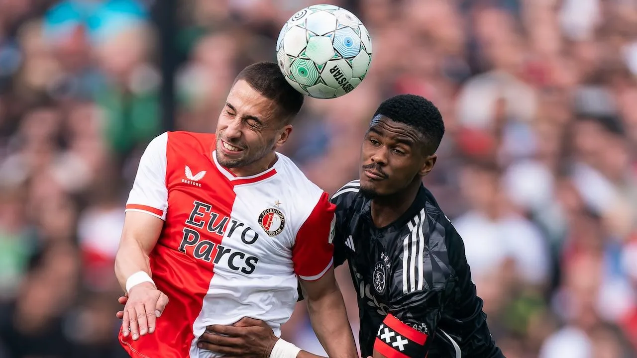 ajax feyenoord op tv