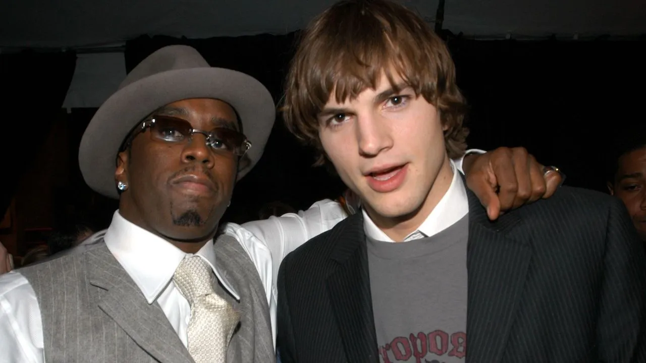 Ashton Kutcher vreest dat Diddy hem om deze manier gaat pakken