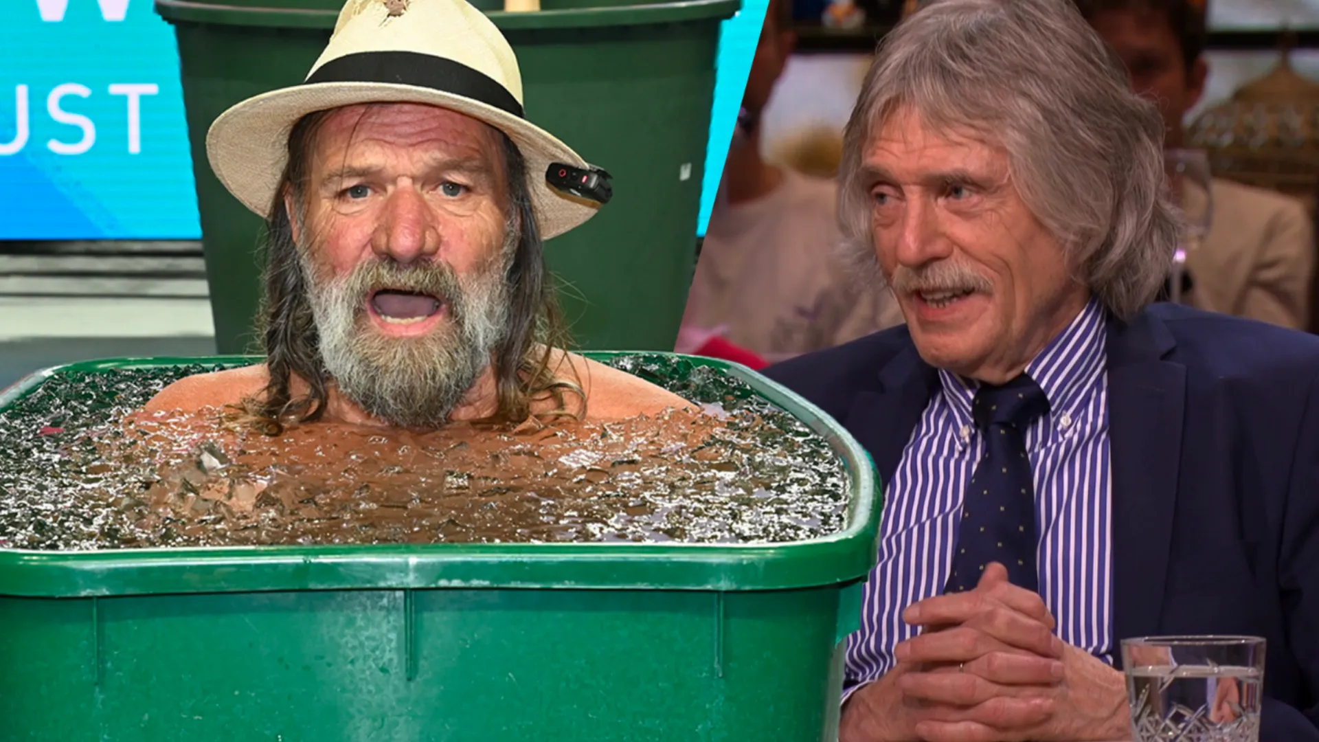 Verhitte discussie bij VI: Johan Derksen neemt het op voor beschuldigde Wim Hof