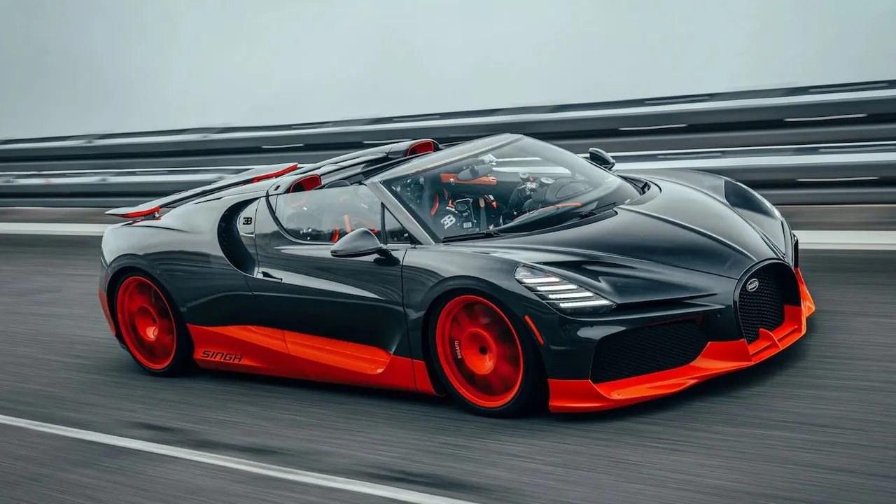 bugatti w16 mistral world record edition