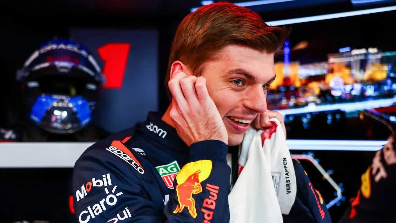 max verstappen las vegas training