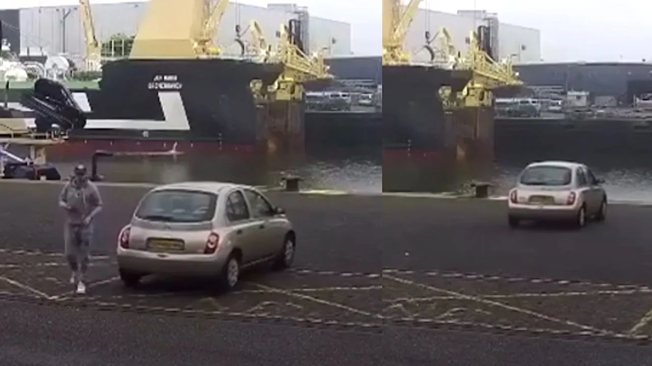 haven ijmuiden auto handrem
