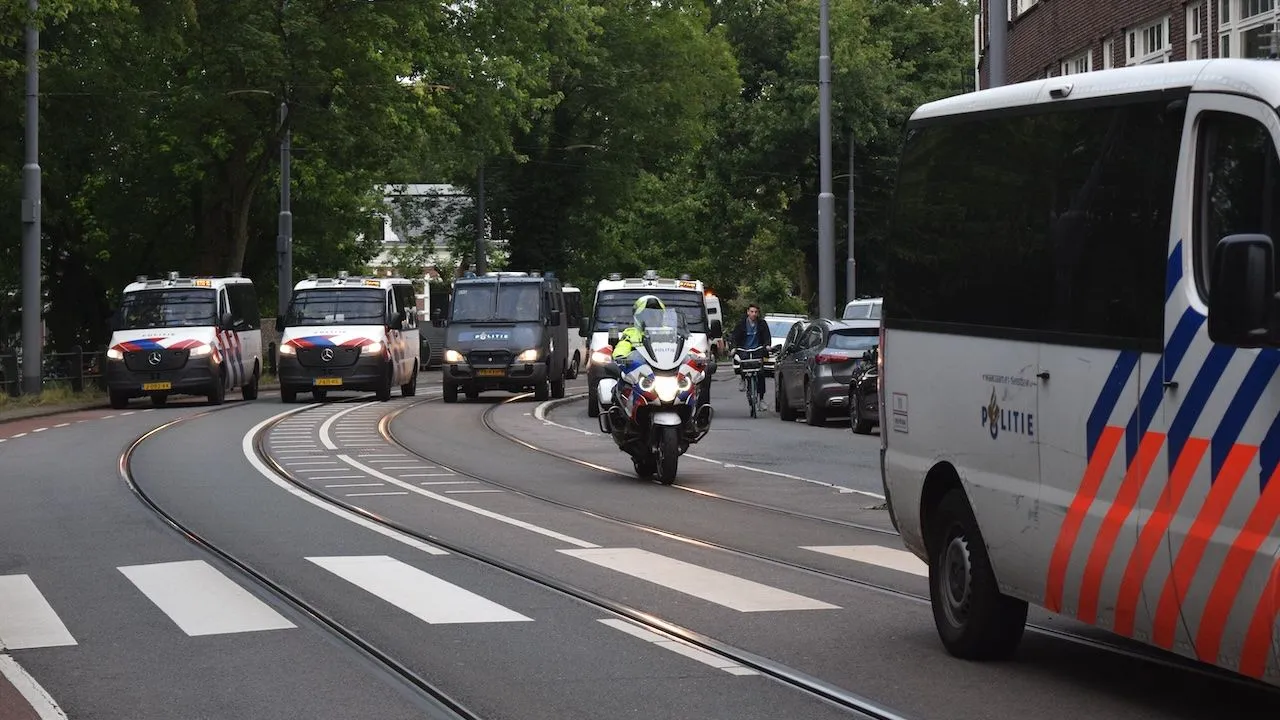 politie rotterdam inval