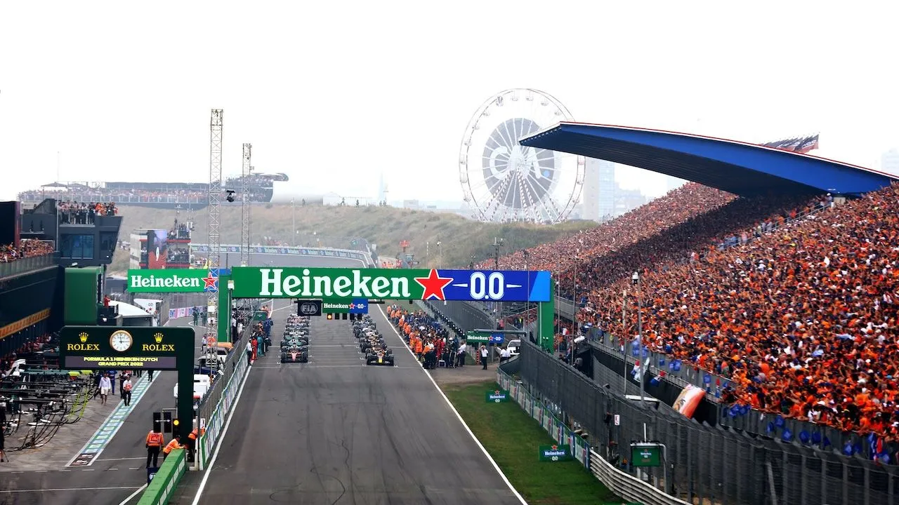 start grand prix zandvoort 2025 tijden