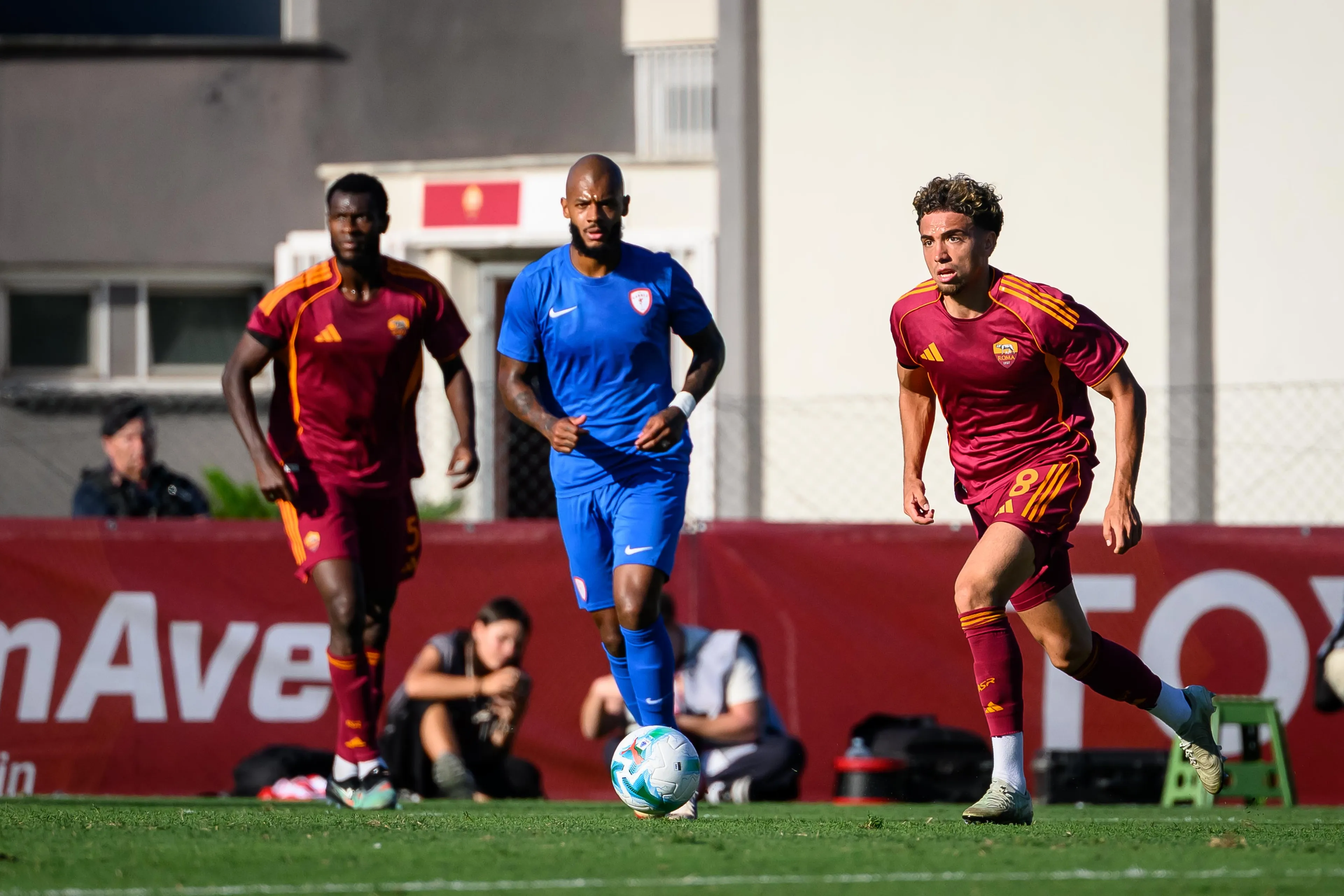 amichevole roma cannes el aynaoui