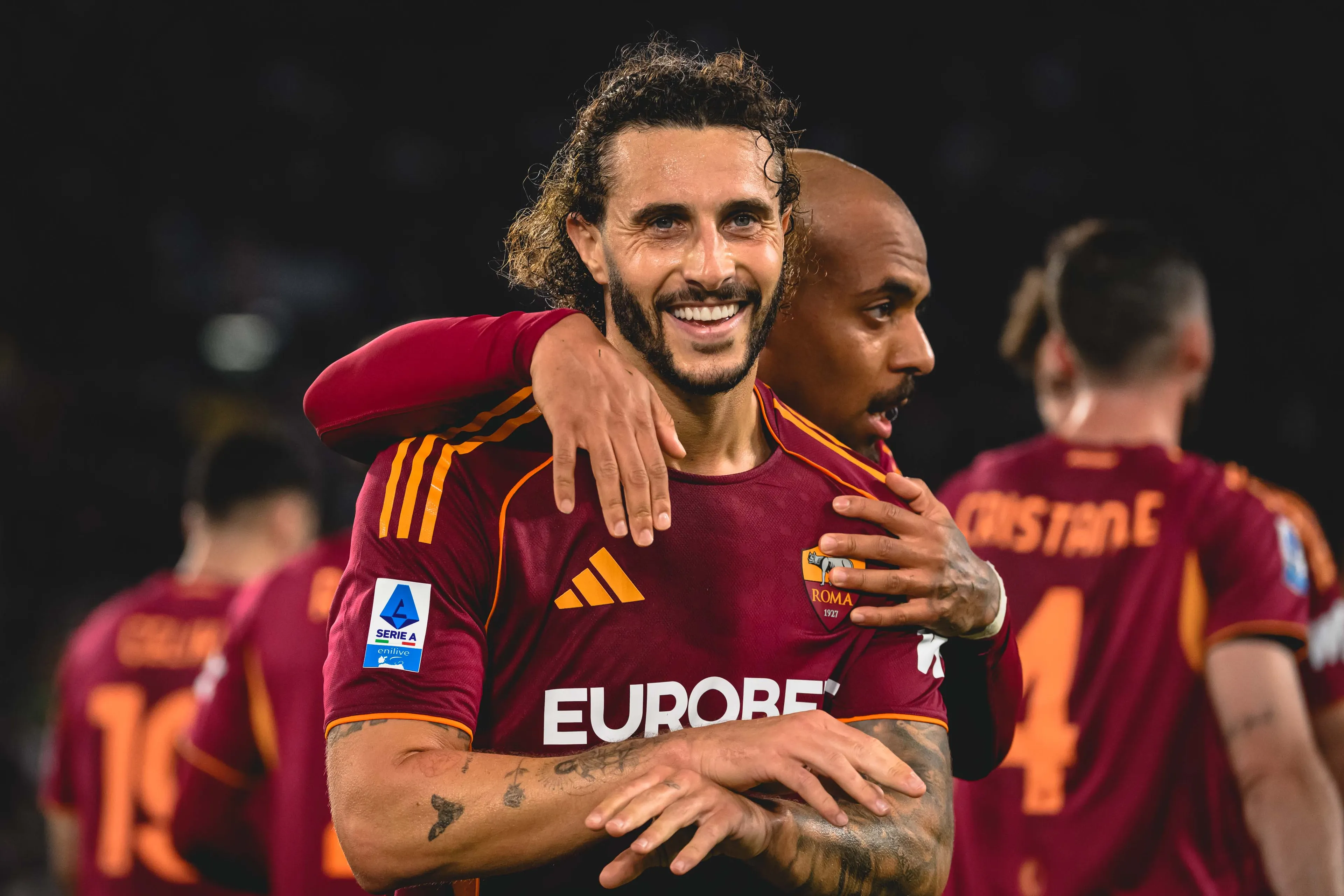 roma atalanta hermoso malen