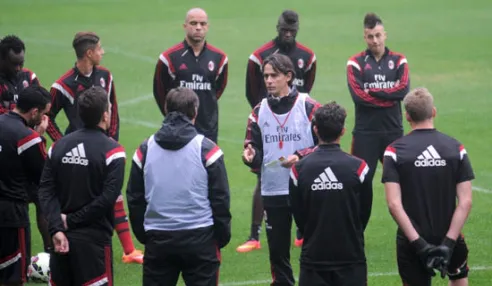 allenamento milan inzaghi 2014