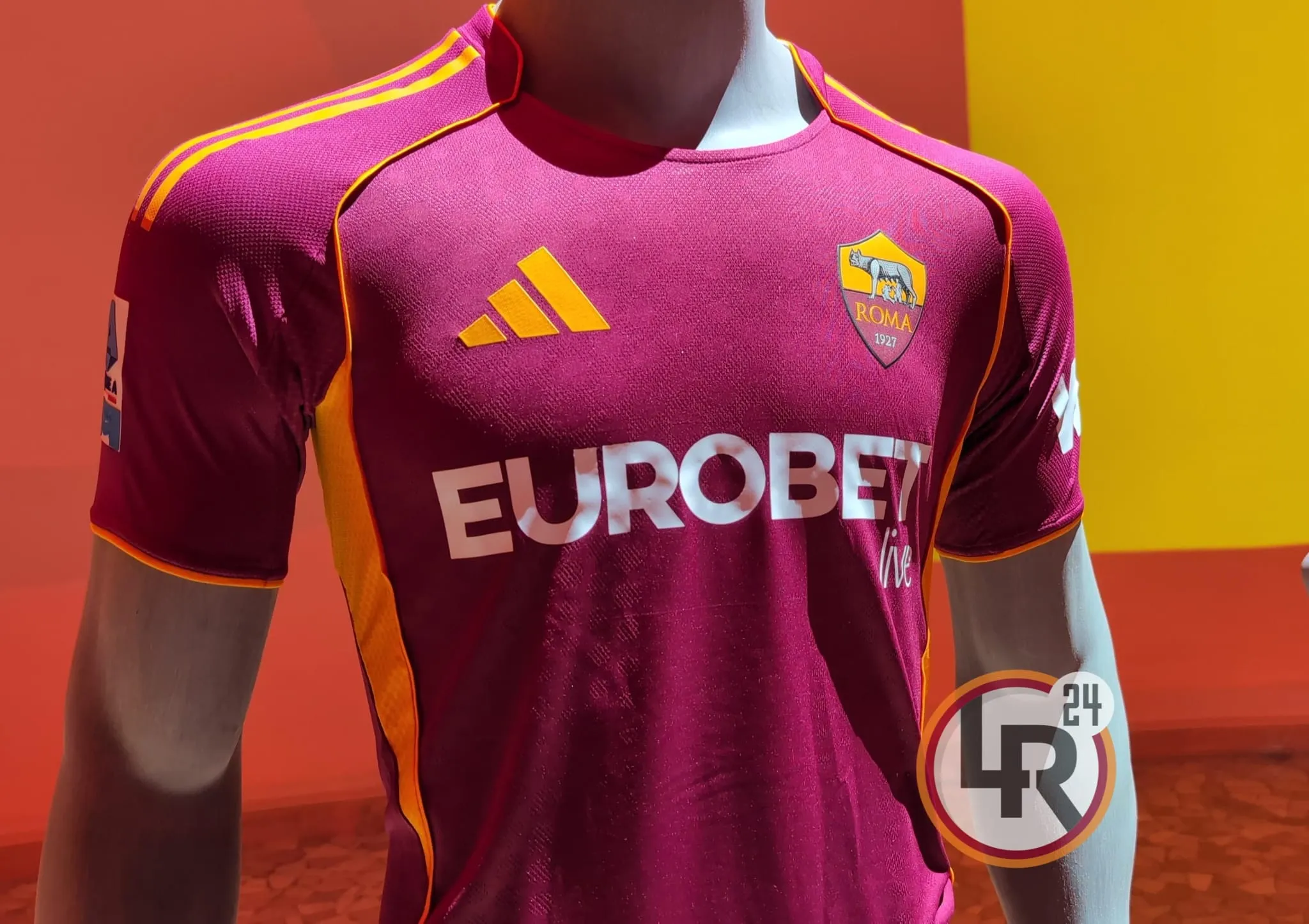 as roma eurobetlive main sponsor maglia 1
