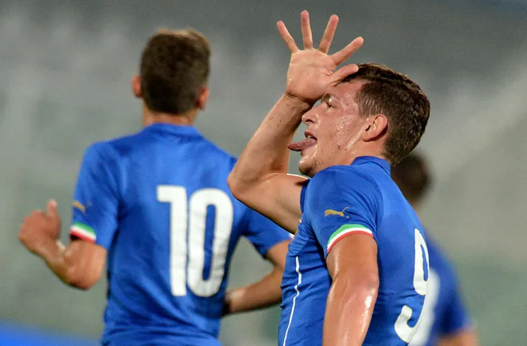 belotti esulta gallo under 21