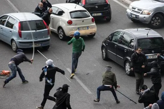 caos coppa italia