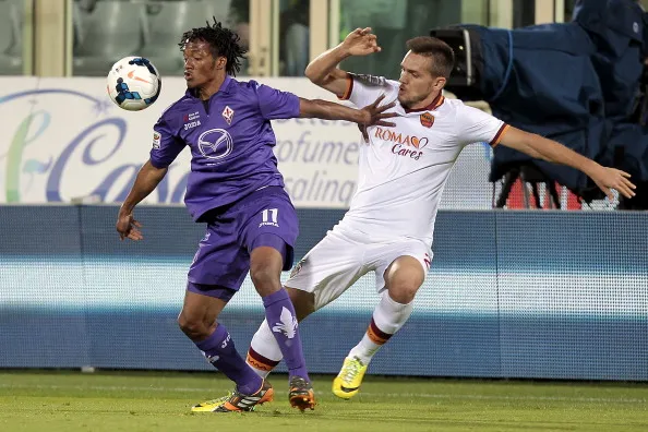 cuadrado marcato da toloi fiorentina roma