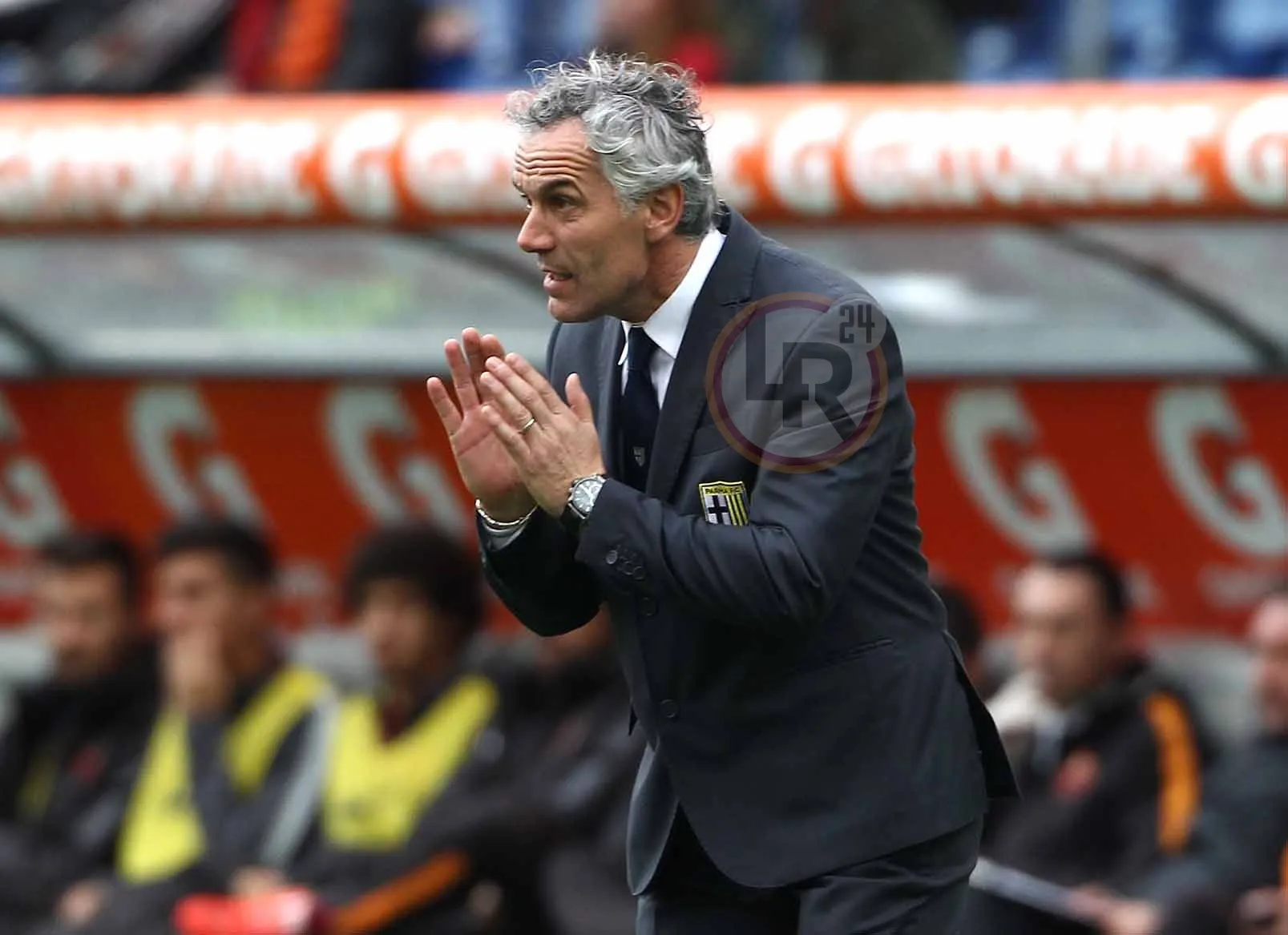 donadoni foto gino roma parma 16022015