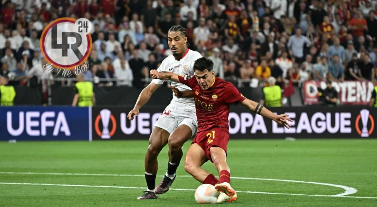 dybala gol finale europa league siviglia roma in the box