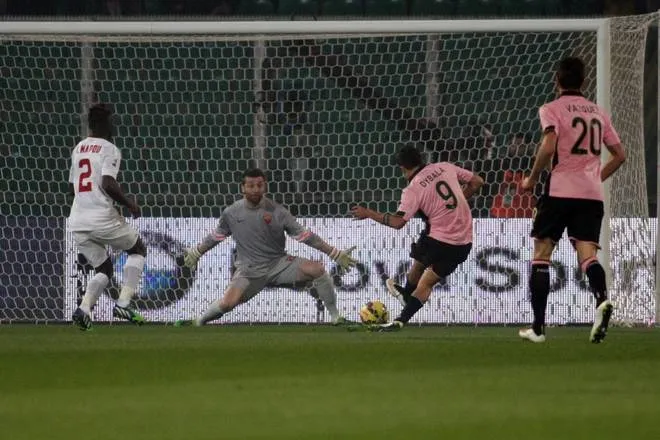 dybala gol palermo roma