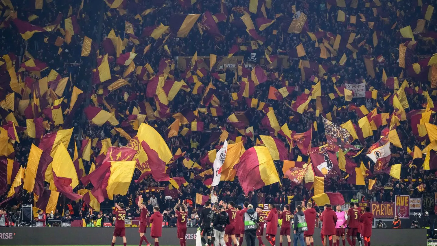 europa league roma athletic club squadra tifosi 1 1