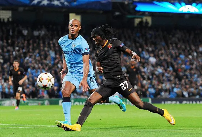 gervinho kompany azione city roma