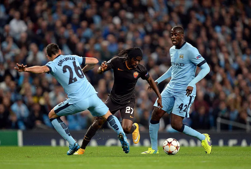 gervinho slalom demichelis yaya toure city roma