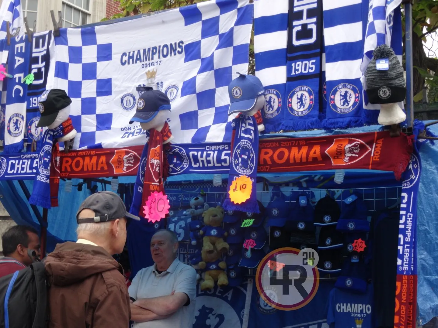 merchansiding chelsea roma 1