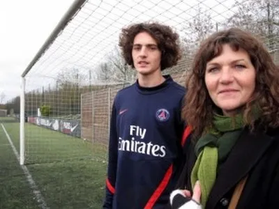 rabiot et sa maman psg