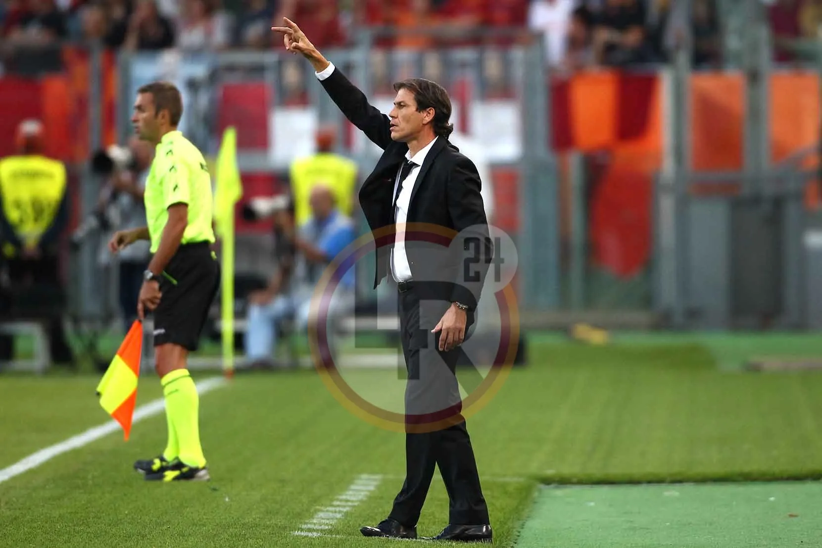 roma hellas garcia 27092014 mancini