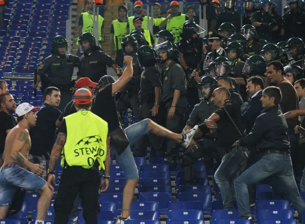 scontri olimpico roma cska 180914