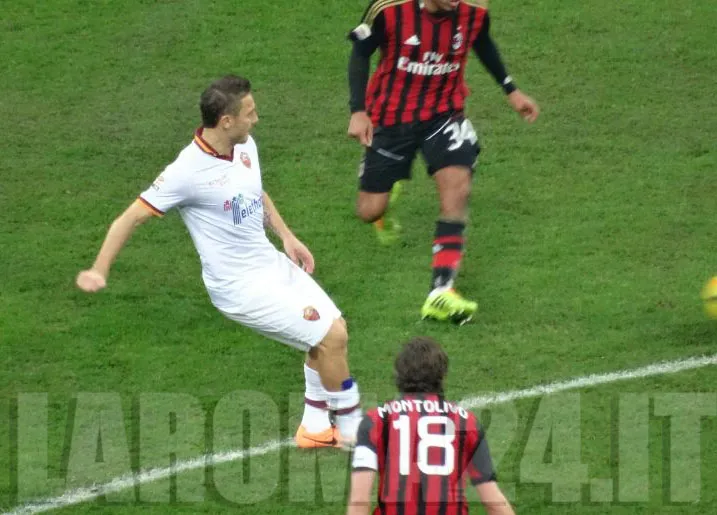 totti passaggio montolivo milan roma