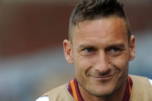 totti primo piano genoa roma