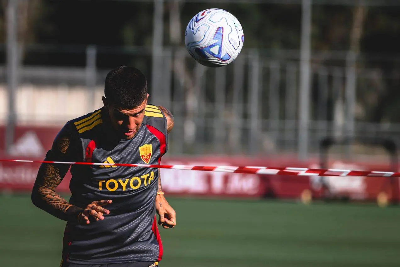 Trigoria, l'allenamento di martedì 14.07.2026