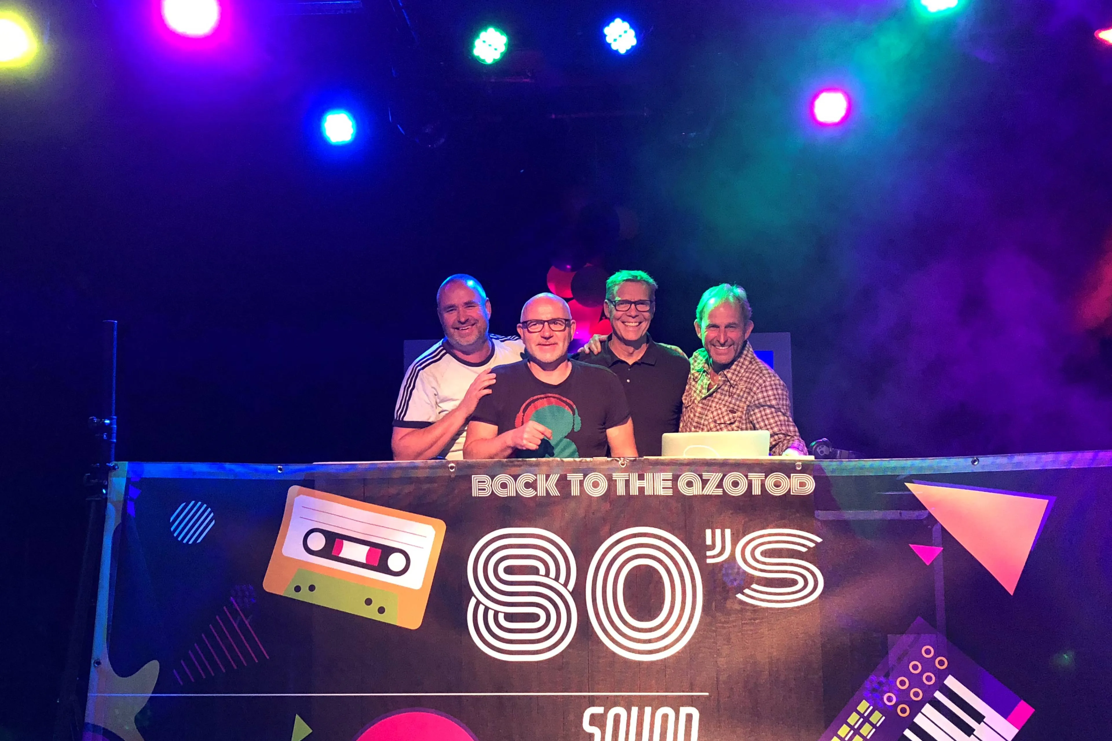 back to the 80s 4 djs