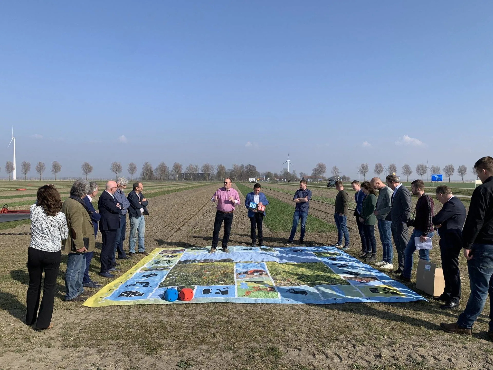 werkbezoek boerderij van de toekomst 2022 prov flevoland