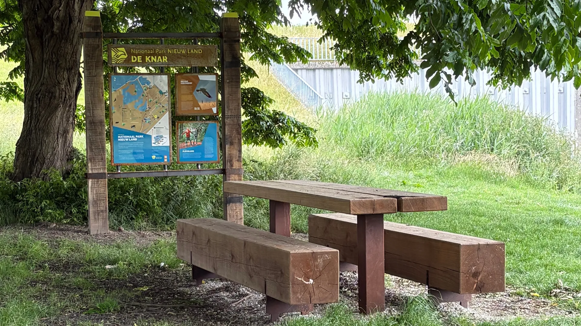 de knar nationaal park nieuw land prov flevoland