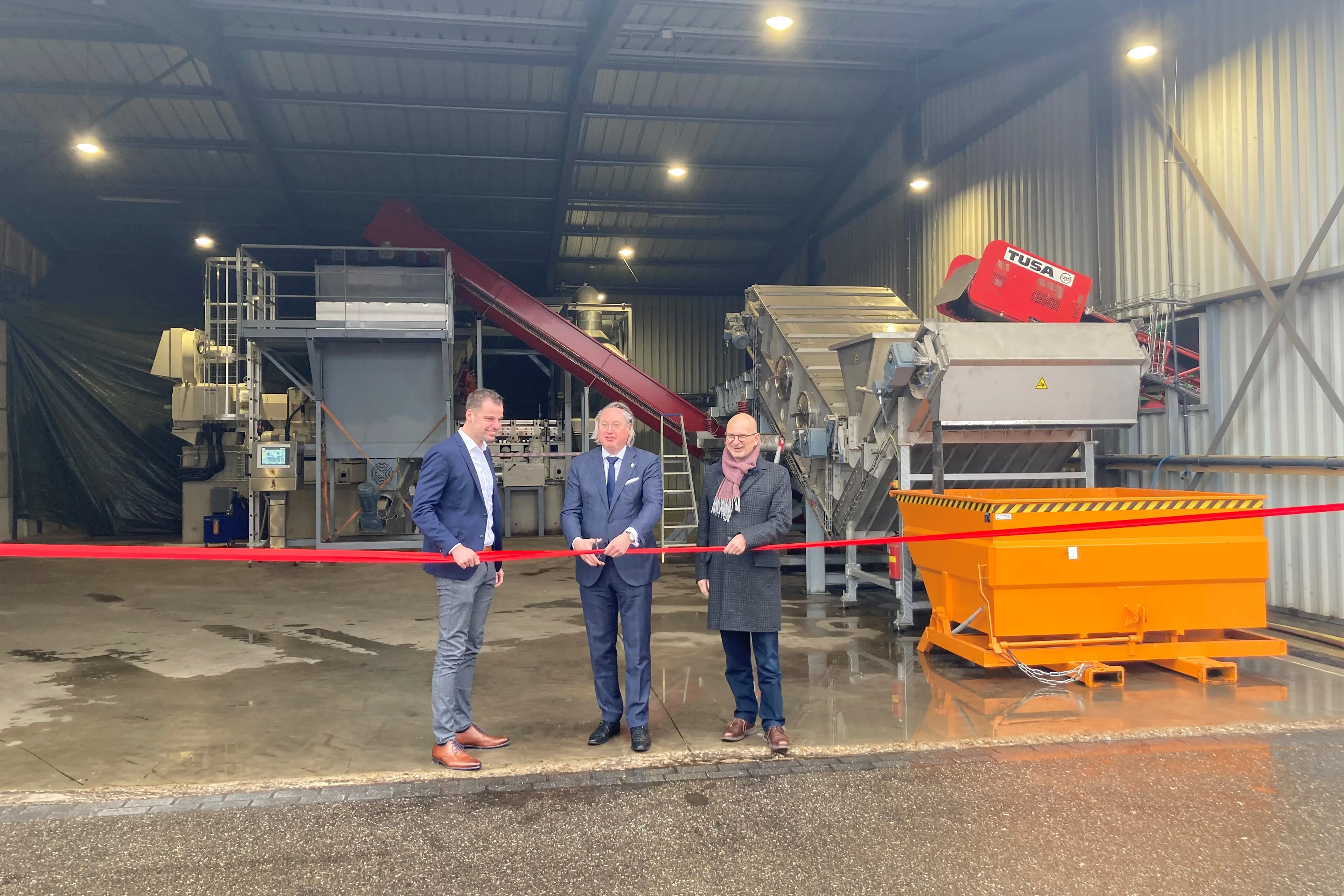 opening houtvezellijn den ouden