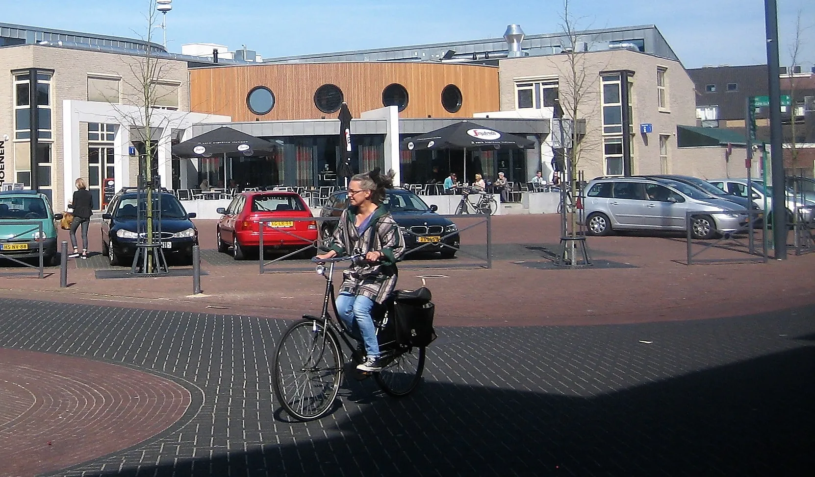 plein hh fietser