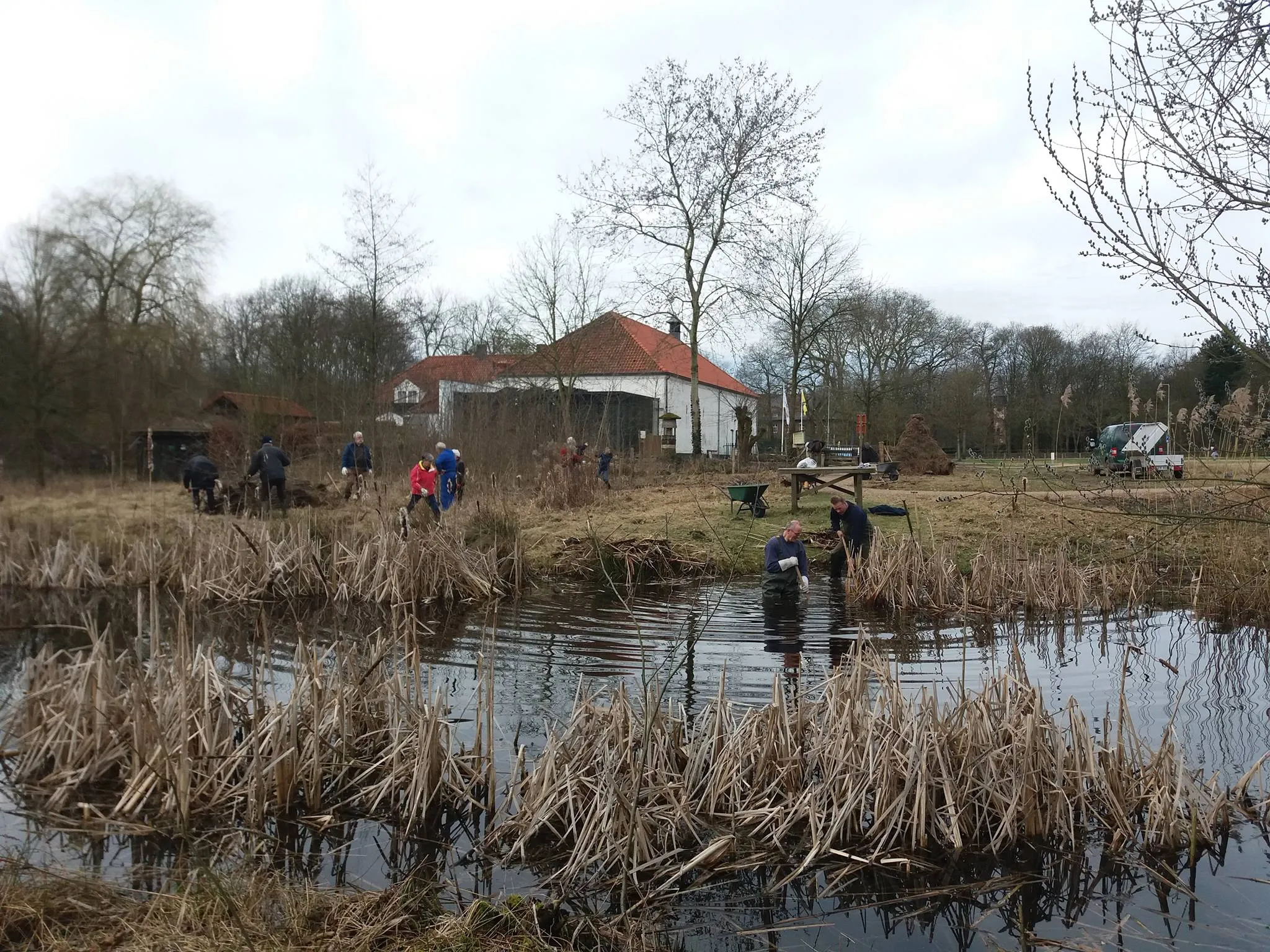 poel opschonen