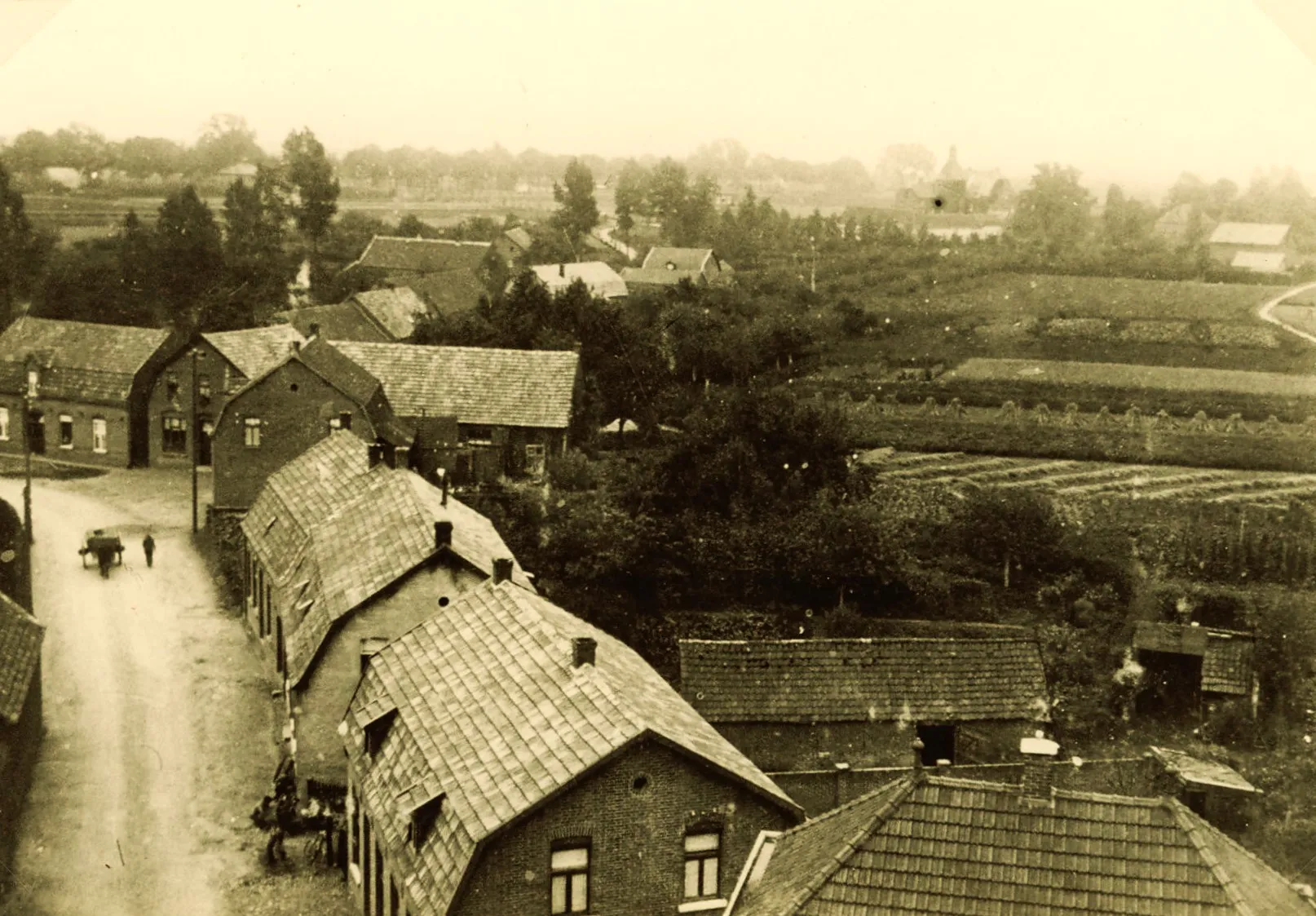rondom het leudal 1924 dorpsstraat