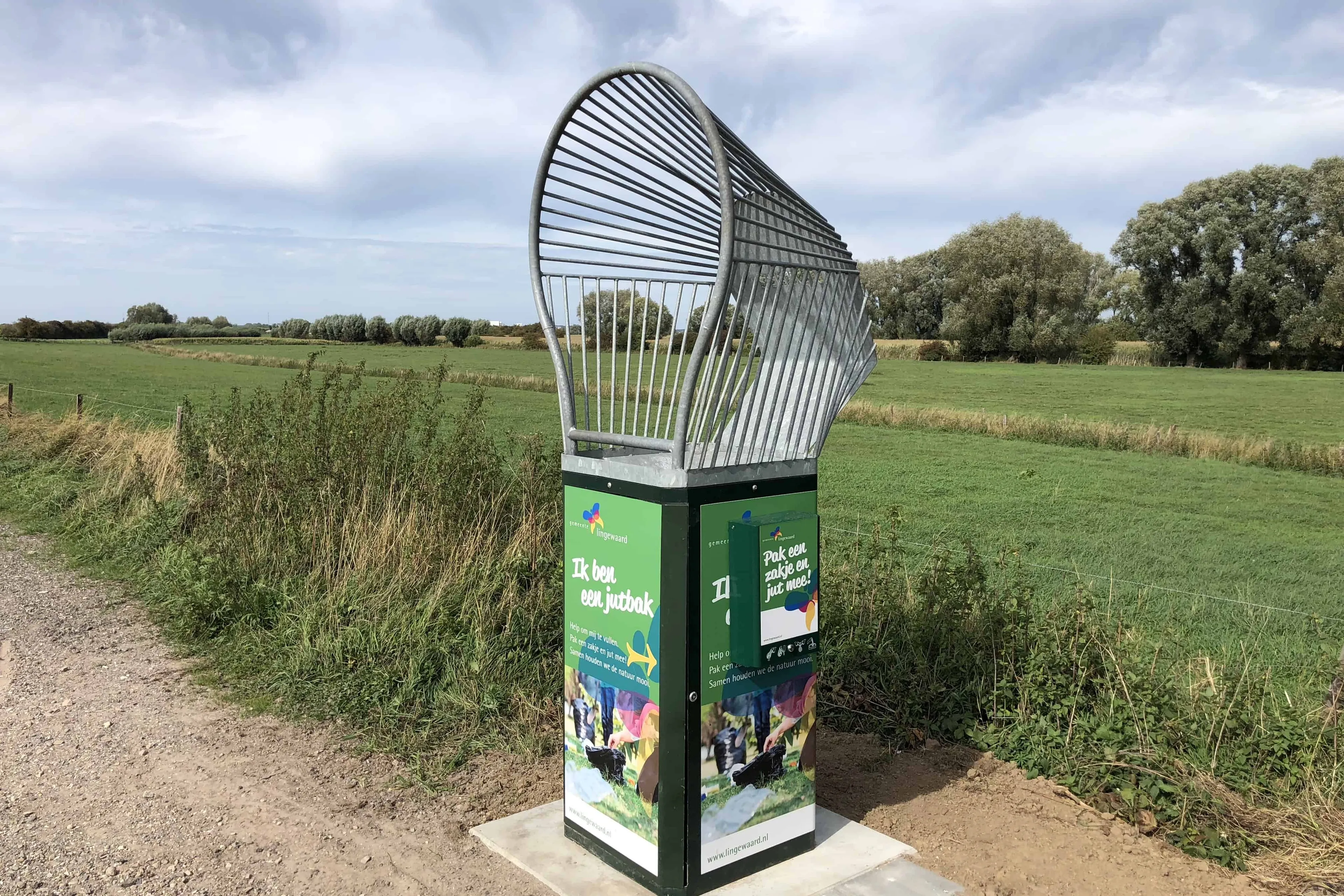 jutbak liggend polderangeren duurzaam