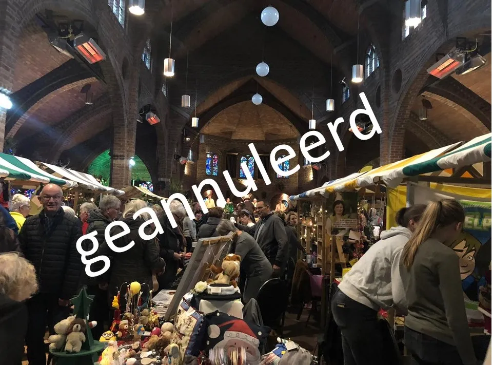 kerstmarkt geannuleerd