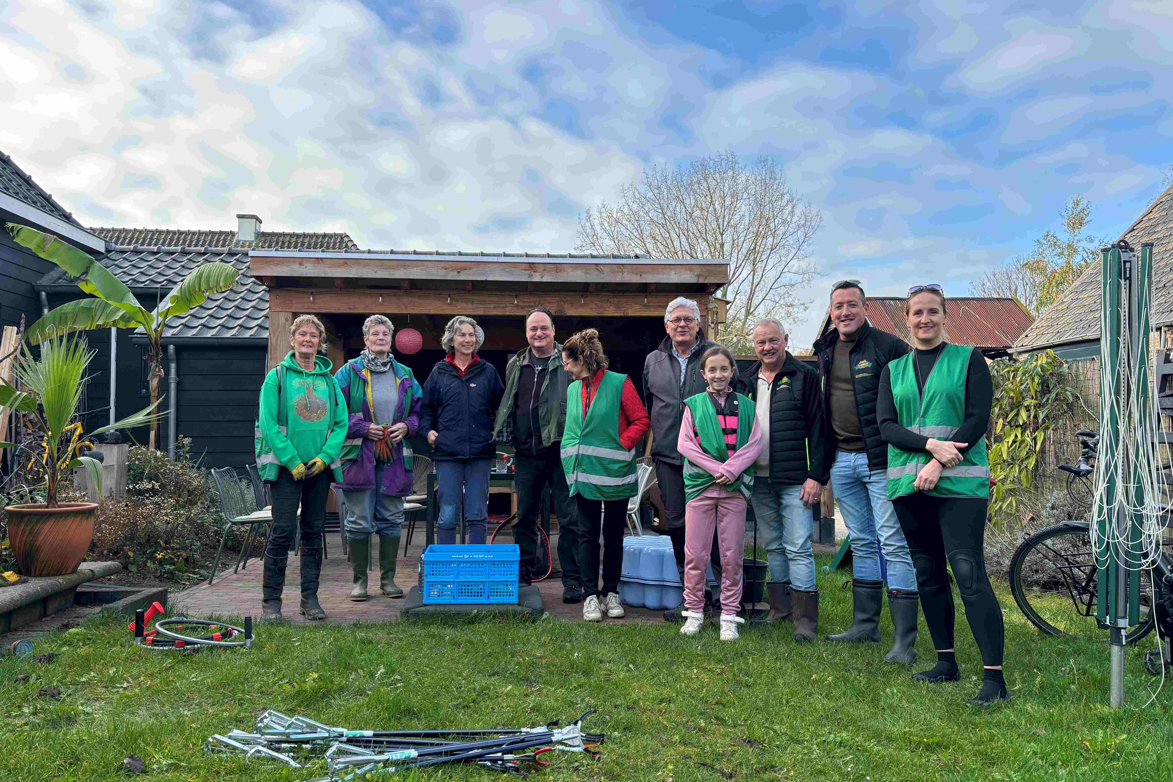 Vrijwilligers bij CanalCleanup.Stichting Duurzame Innovatie.IMG_4502