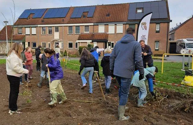 Kinderen van De Borgwal in actie