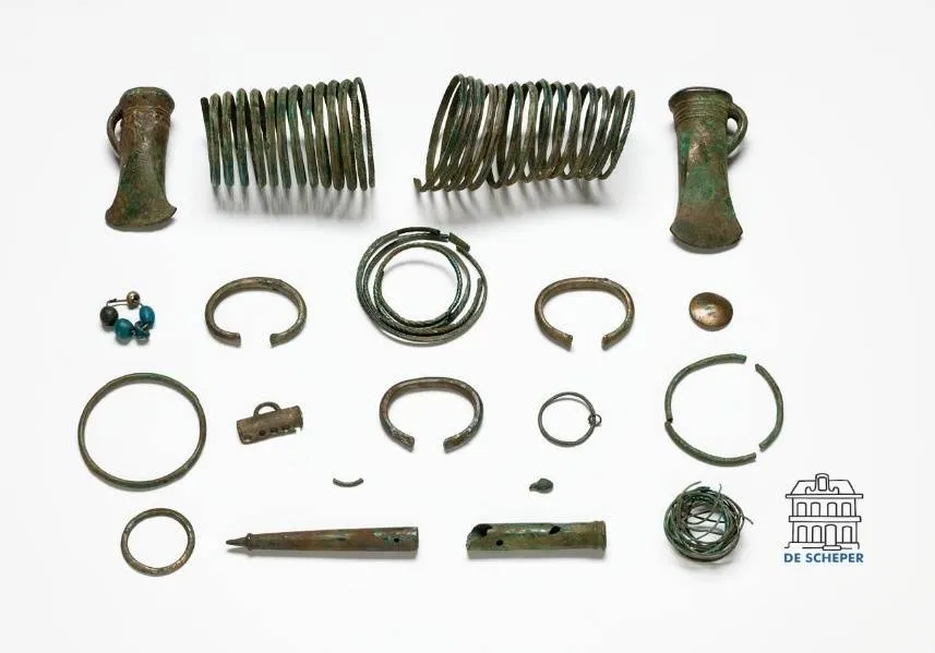 Het bronsdepot van Eibergen. Bron. museum Scheper.