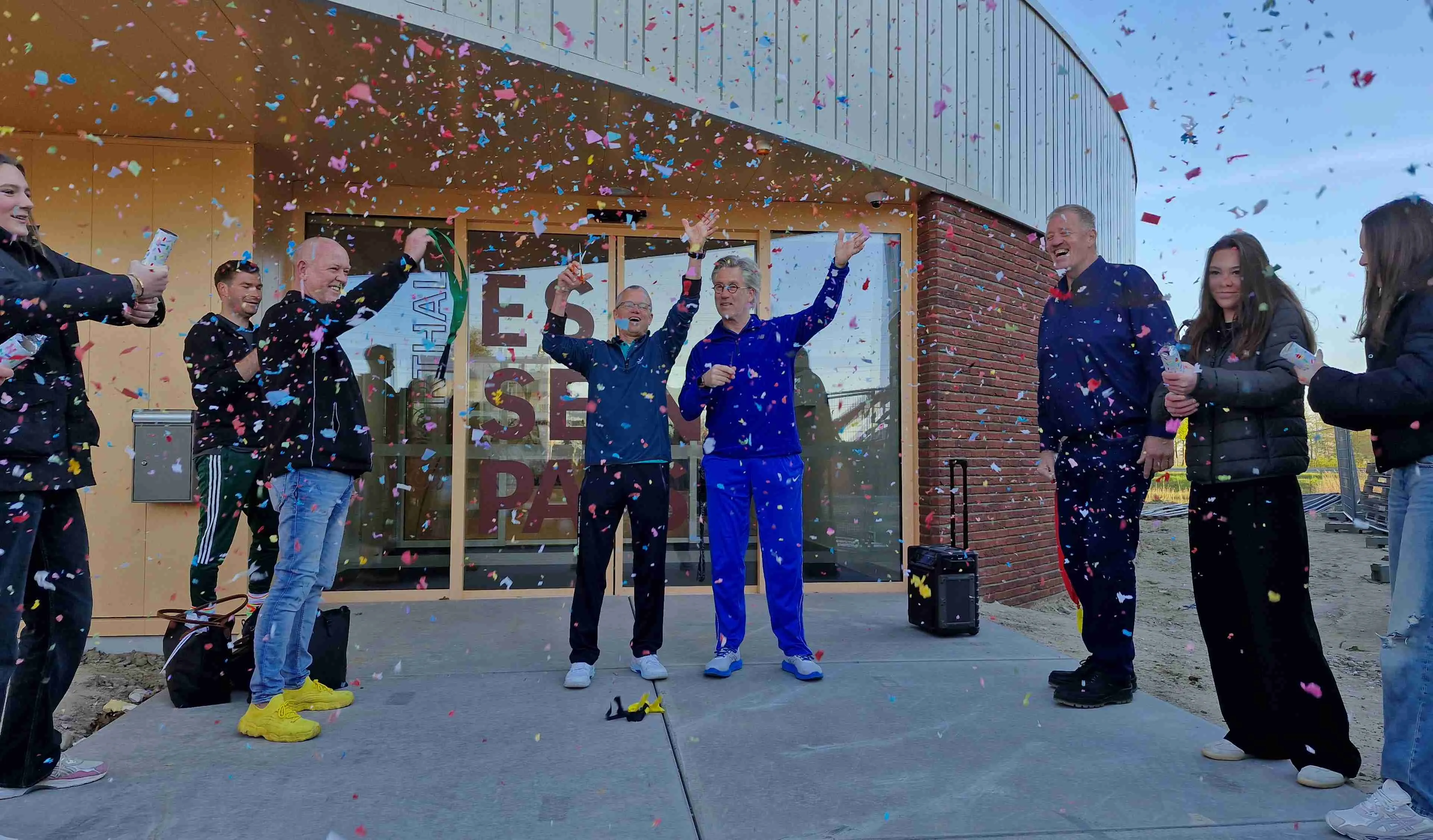 Opening gymzaal OBC.Opening gymzaal OBC