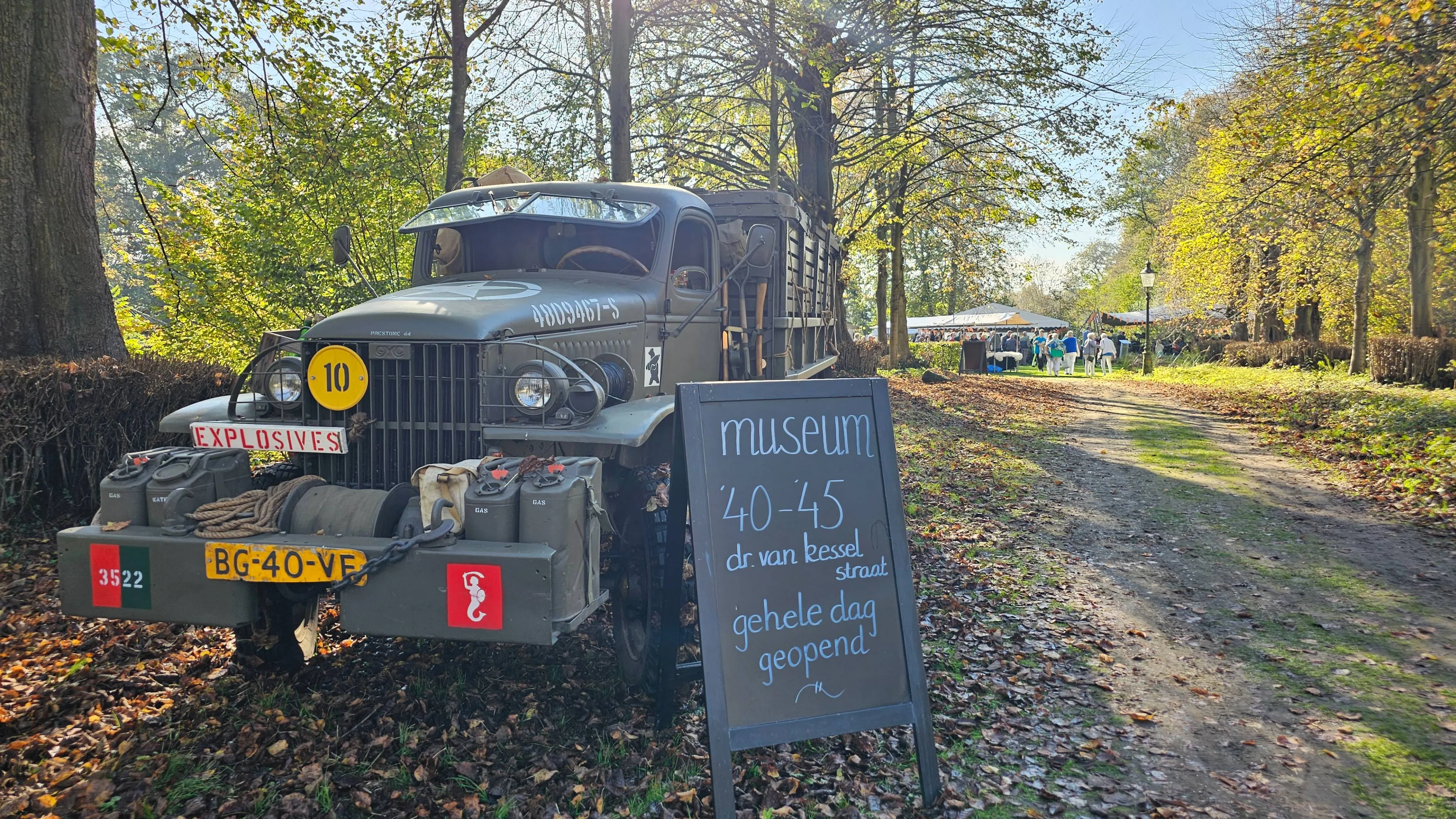 80 jaar bevrijding loon op zand