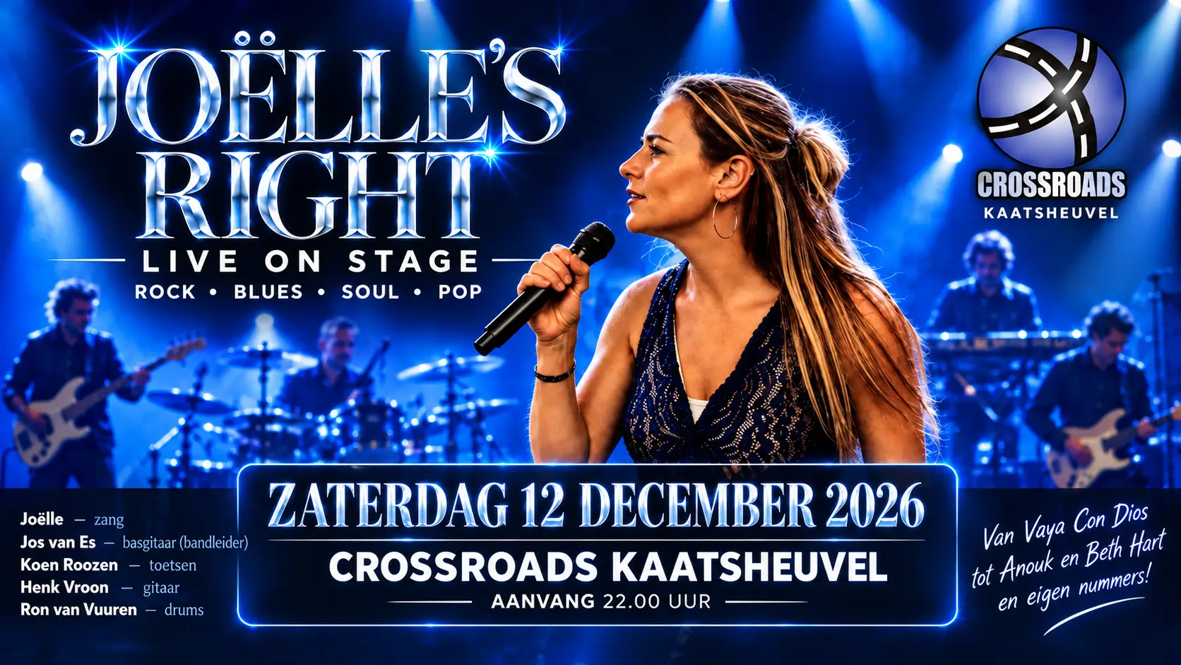 Joëlle’s Right — Live op het Podium