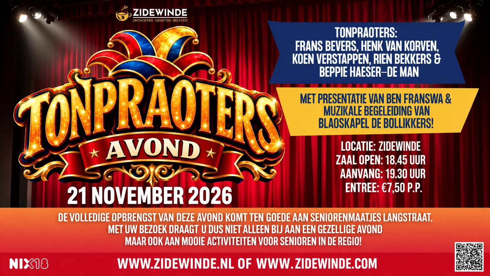 Theatrale Tonpraotersavond 2026
