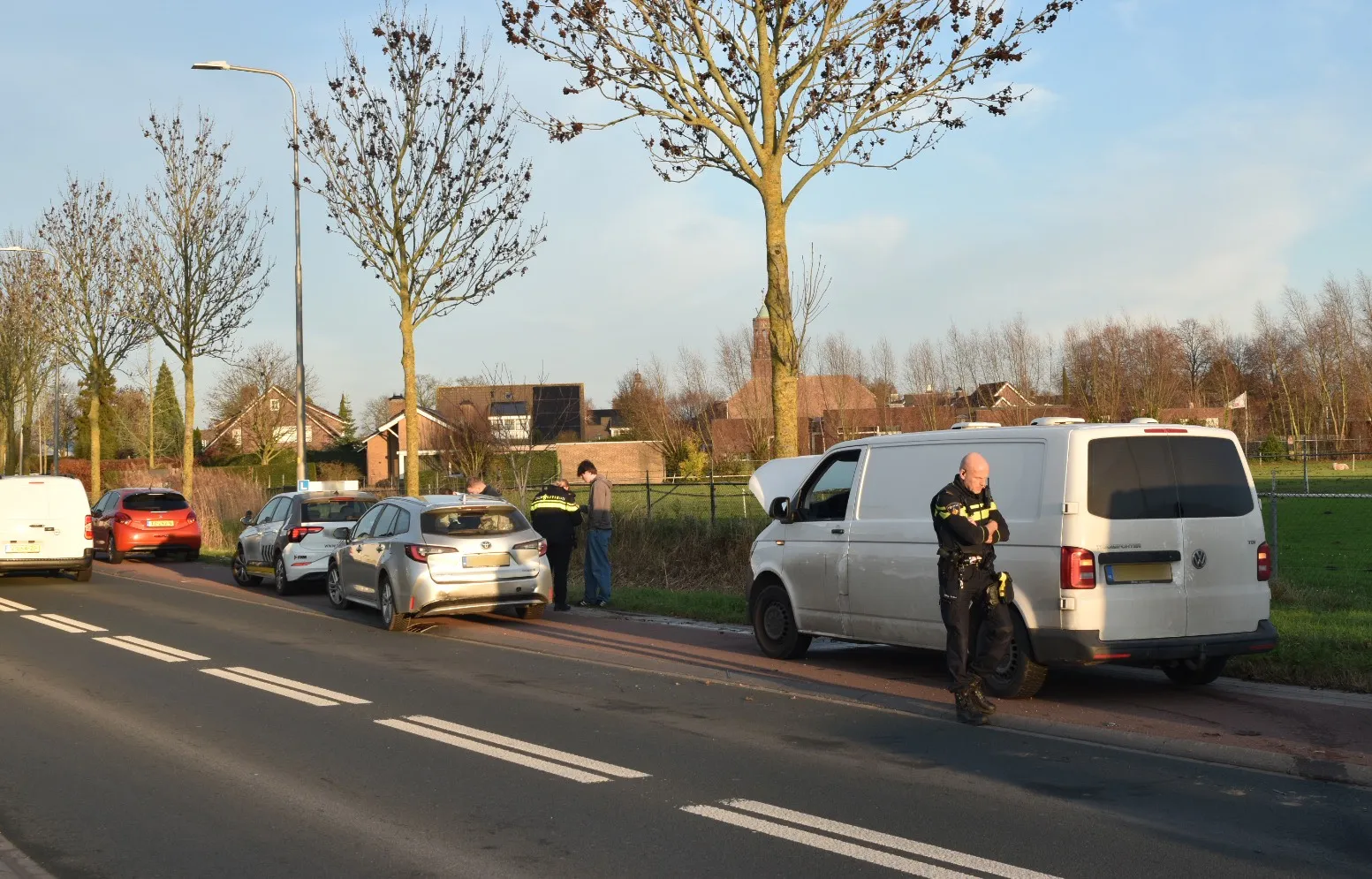 Vier voertuigen betrokken bij ongeval op N831 in Velddriel