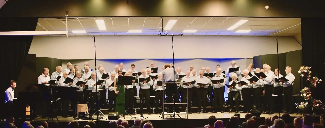 Promotieconcert Mannenkoor St. Caecilia Linne in Montfort